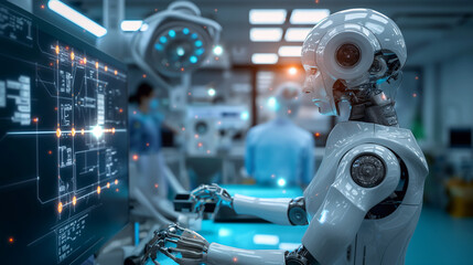 Fototapeta premium Innovation Robot