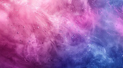 Vibrant backdrop featuring magenta and blue strokes with glowing mist