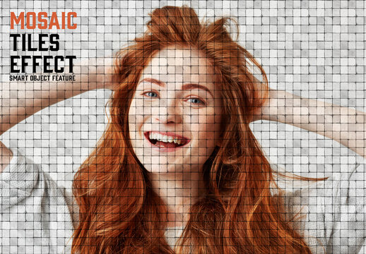 Mosaic Tiles Effect with Generative AI