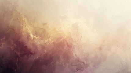 Fototapeta premium Warm muted colors and scattered light points with sweeping strokes creating a serene wallpaper