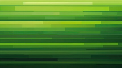 Abstract green background with horizontal stripes for modern promotional materials
