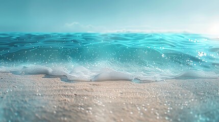 Dreamy sand and water background great for a serene wallpaper