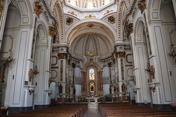 Altea, Spain Inside of Our Lady of Consuelo church in Altea,
