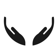 Clean black and white vector silhouette of a BULL logotype on white background