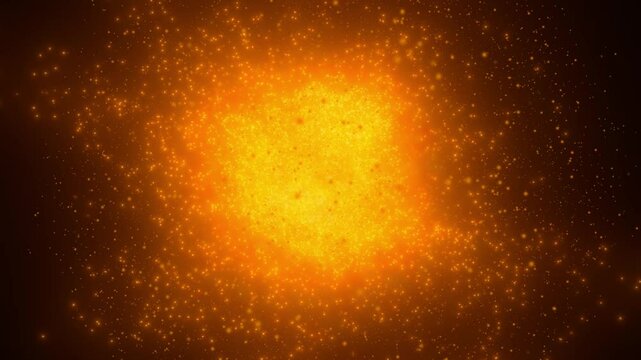 Solar sun flares exploding concept animation
