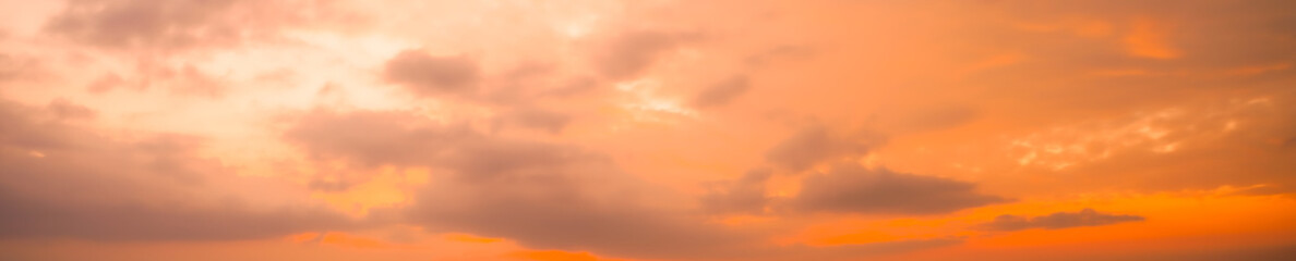 sunset in the sky