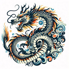 Feng Shui Dragon motif Wind-Water energy harmony balance spiritual journey ancient chinese geomancy