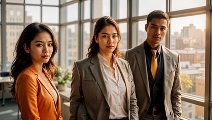 business people in office