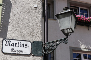 City life in Bregenz, Austria, Lake Constance