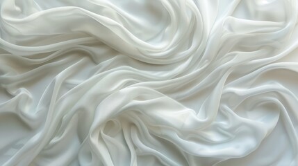 Fototapeta premium urve of white fabric background