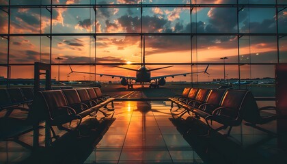 airport background