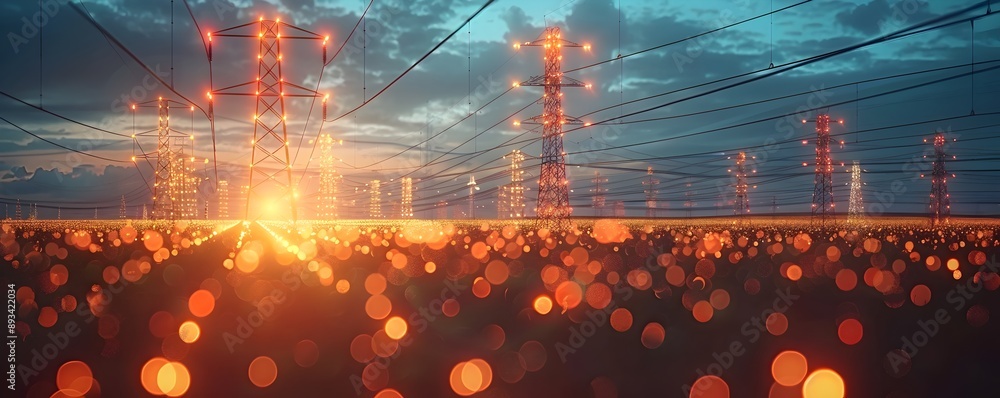 Poster smart grid energy management system real time data and efficient distribution for sustainable indust