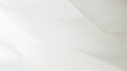 Fototapeta premium Elegant white tulle background for home textiles and wedding dress fabric