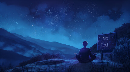 meditation under the stars