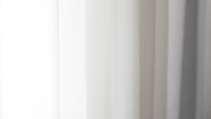 Elegant white tulle background for home textiles and wedding dress fabric