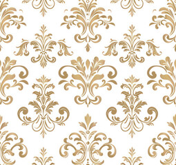 A seamless pattern of abstract on a white background