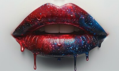 Cosmic Lips: A Galaxy of Beauty