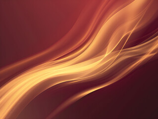 abstract orange background with waves