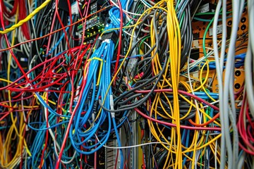 Chaotic Network Cables and Wires