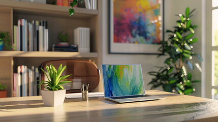 modern minimalist interior design office, business corporate workspace inspiration