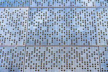 Modern Perforated Metal Wall With Stylish Patterns