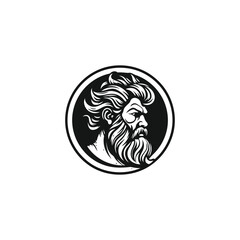 Zeus logo design vector illustration