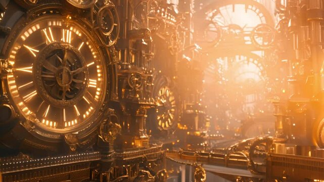 Steampunk Clockwork City