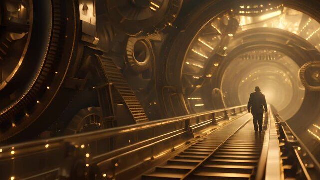 Steampunk Journey Through Time