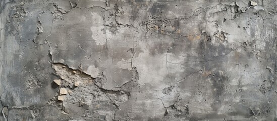 Fototapeta premium Texture of a concrete wall with imperfections and grainy surface ideal for backgrounds or design projects where a copy space image is needed