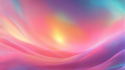 Obraz premium Mystical Abstract Glassmorphism