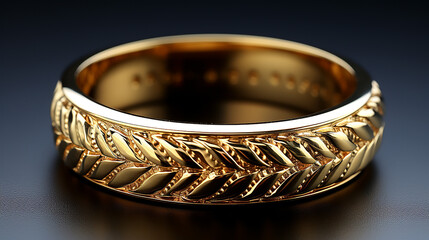 beautiful gold bangles, generative ai