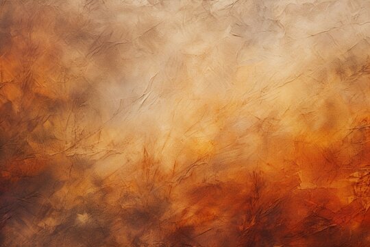 Textured abstract artwork with warm earth tones.