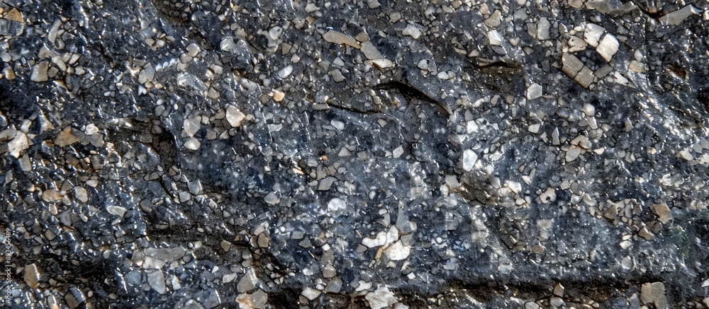 Poster close up granite stone texture suitable for use as a copy space image