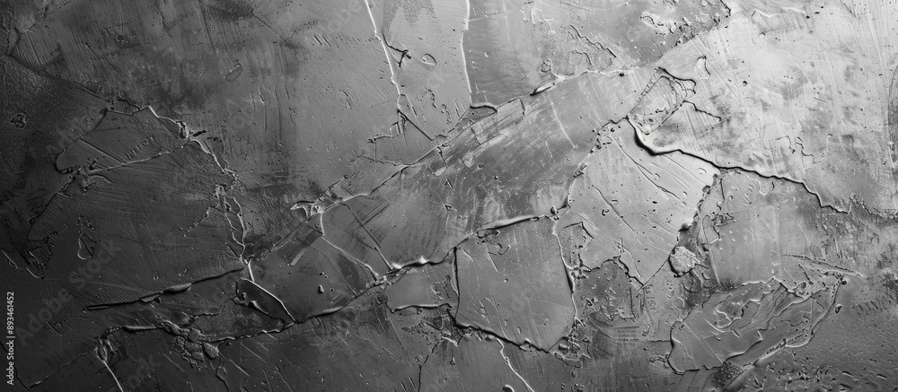 Poster gray cement wall surface providing design texture background with ample copy space image.