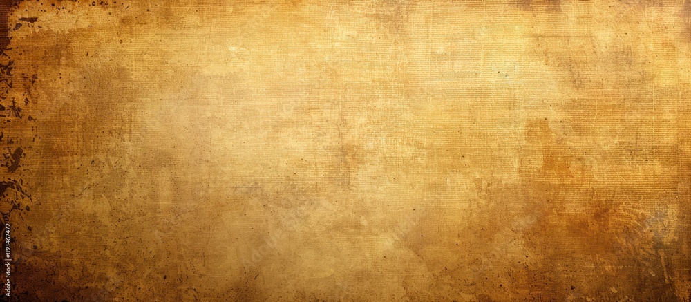 Poster brown vintage paper with a grungy texture, providing a background with an empty space for text or im