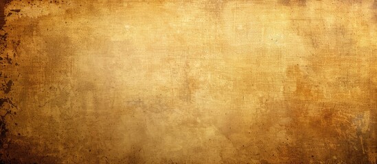 Fototapeta premium Brown vintage paper with a grungy texture, providing a background with an empty space for text or images.