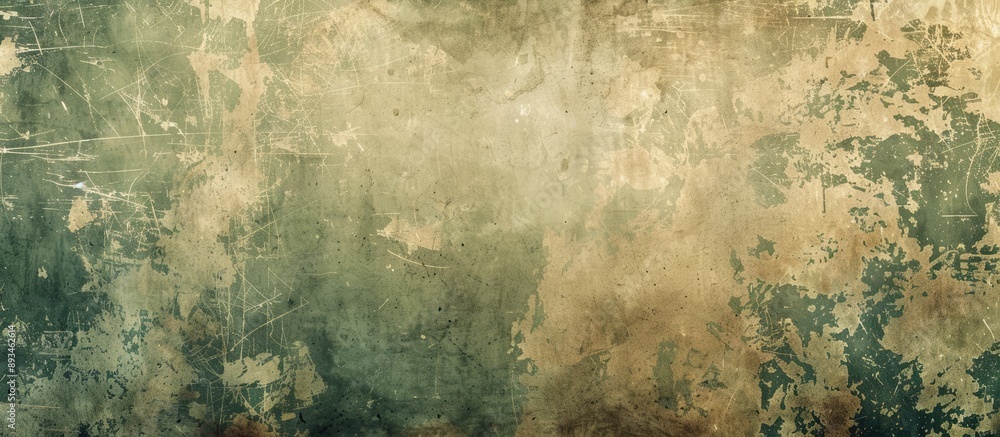 Poster Vintage antique texture pattern with a grungy, abstract old background featuring a fine art design, vignette, and ample copy space image.