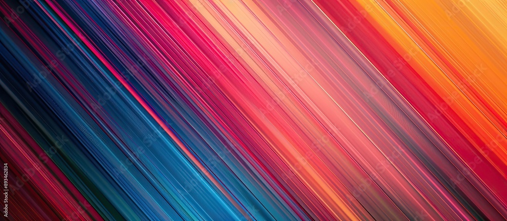 Poster colorful lines in an abstract background with copy space image.
