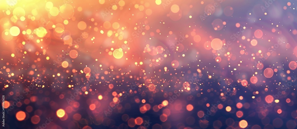 Aufkleber Soft focus bokeh backdrop with ample copy space image