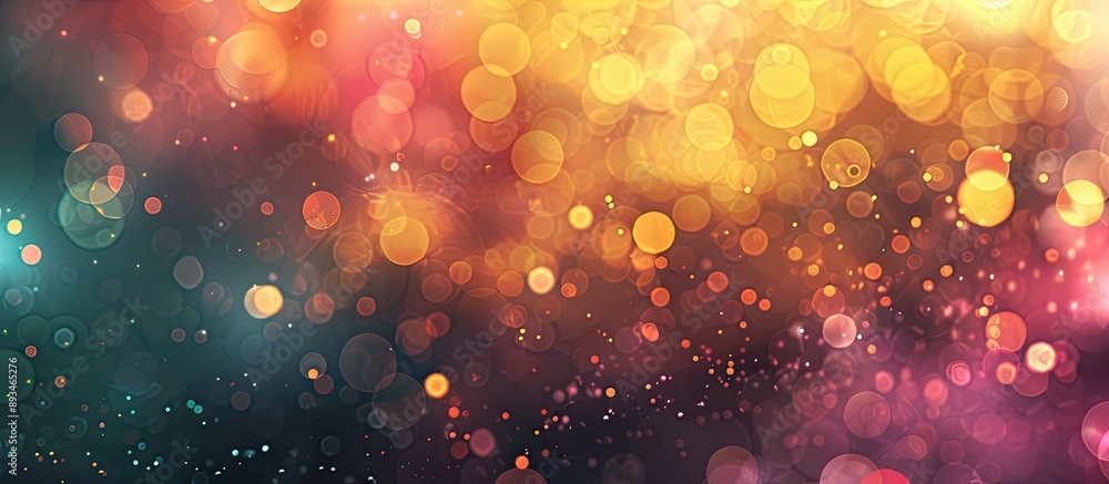 Leinwandbilder background with abstract texture and light bokeh, ideal for copy space image.