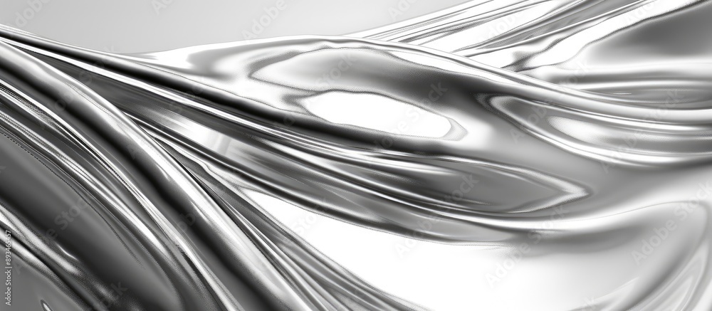 Aufkleber background with a silver hue, suitable for a copy space image.