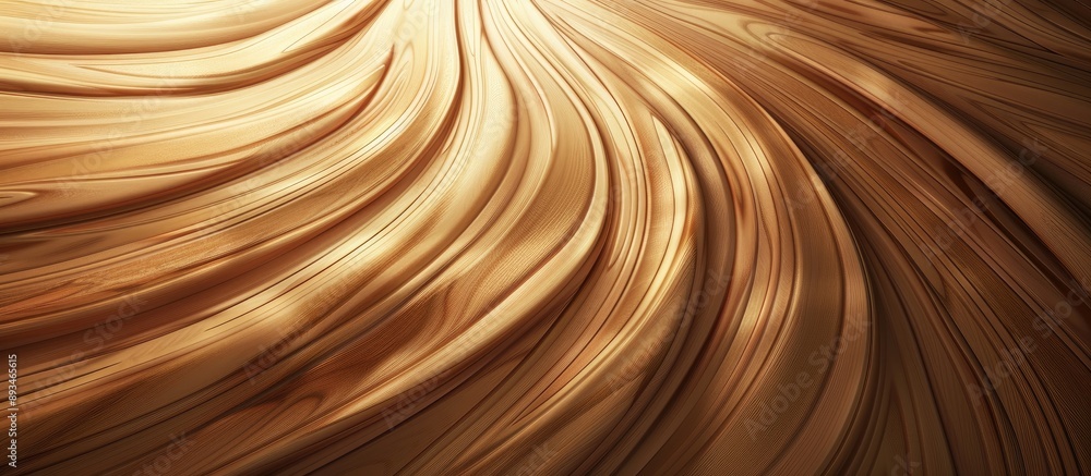Poster Abstract background with a realistic wood texture providing copy space image.