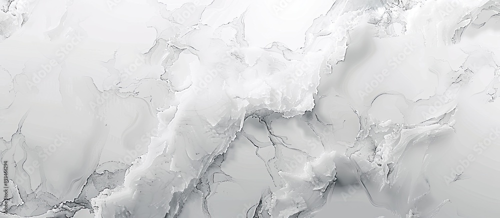 Poster abstract white marble texture creating a captivating banner with a copy space image.