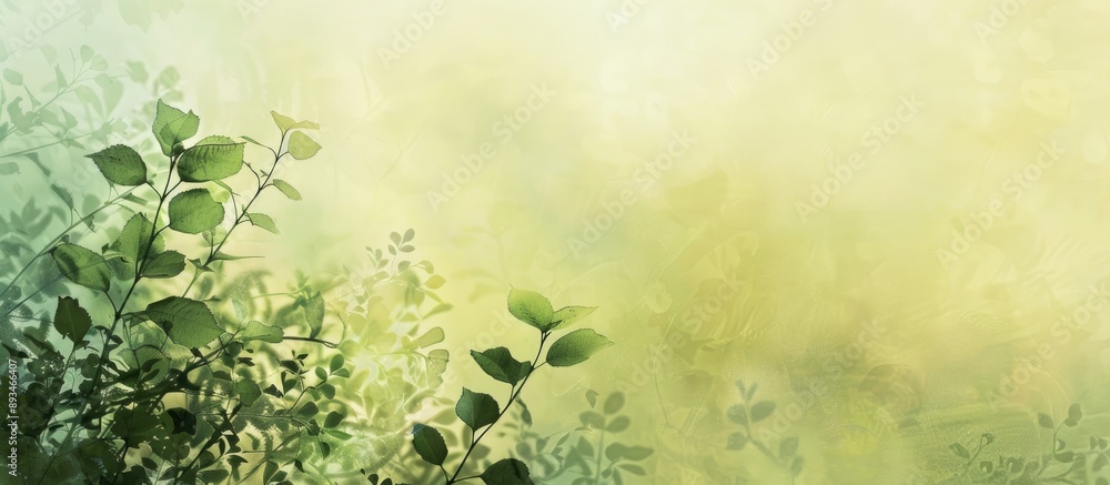 Poster nature-inspired abstract background with copy space image.