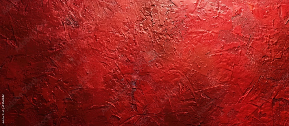 Poster background with a textured red wall surface for a copy space image.
