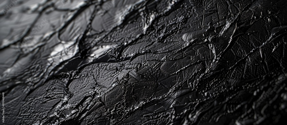 Poster texture abstract on a black backdrop with copy space image.