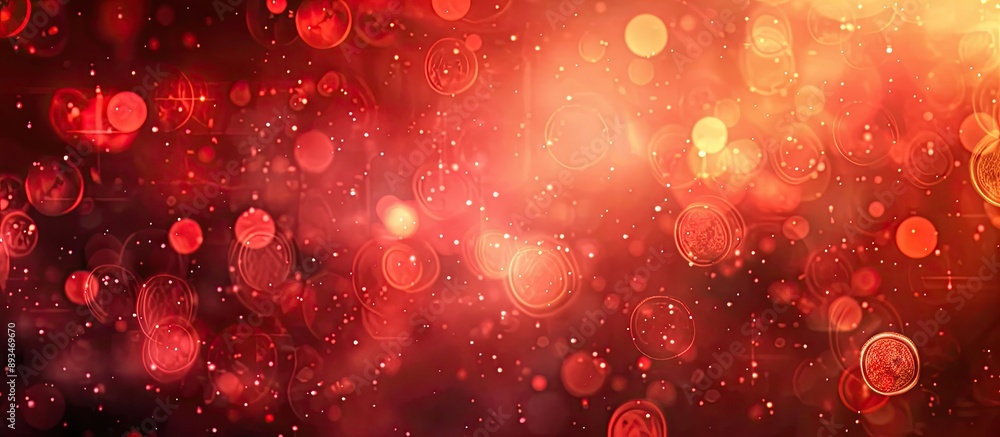 Leinwandbilder An abstract background featuring red illumination with space for adding images.