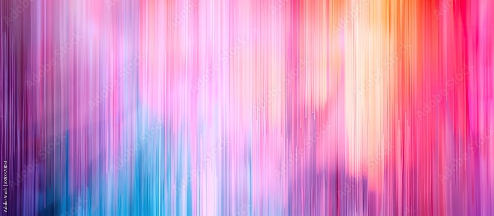 Leinwandbilder A blurry backdrop showcasing a mix of vertical abstract colors, ideal for adding text or graphics in the copy space image.
