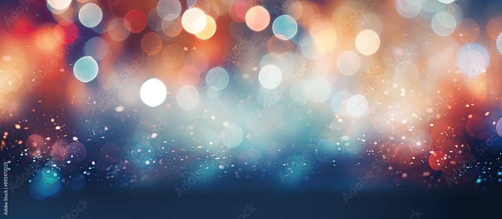 Leinwandbilder bokeh background with abstract texture, offering copy space image.