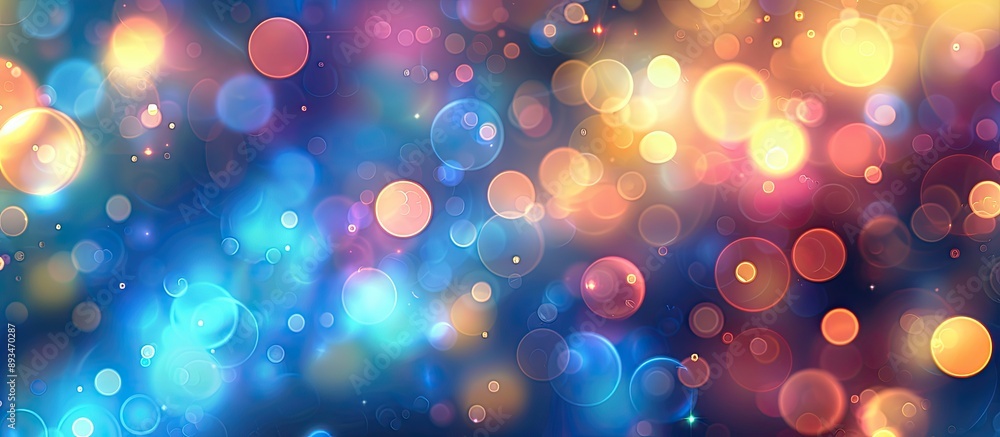Poster create a blurred abstract background suitable for web design with copy space image.